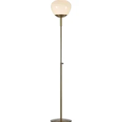 Rise gulvlampe antikk/hvit