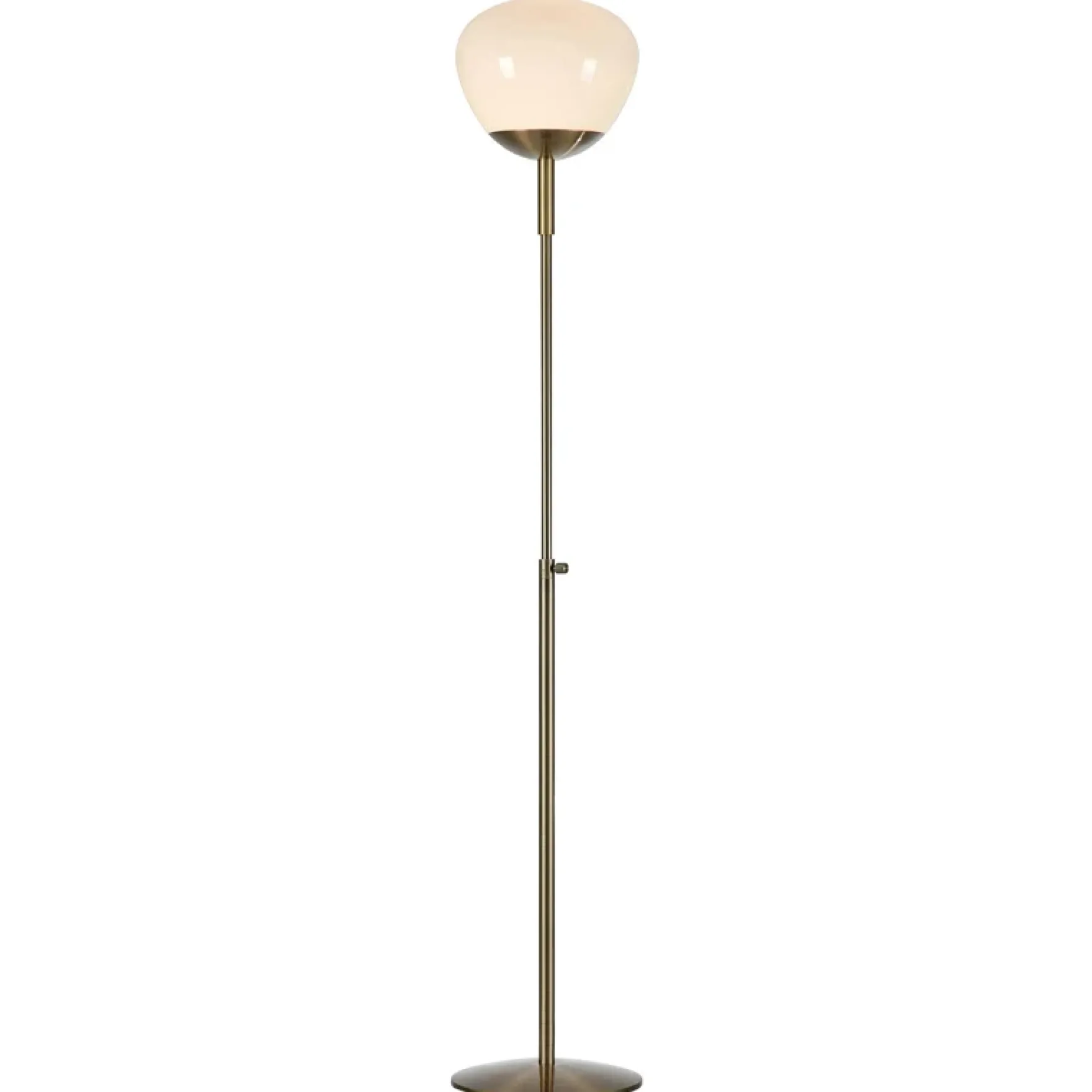 Rise gulvlampe antikk/hvit
