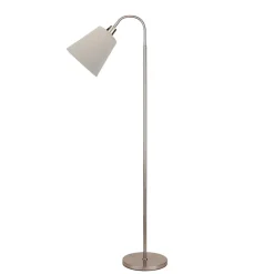 Sandvik gulvlampe u/skjerm satin