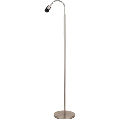 Sandvik gulvlampe u/skjerm satin