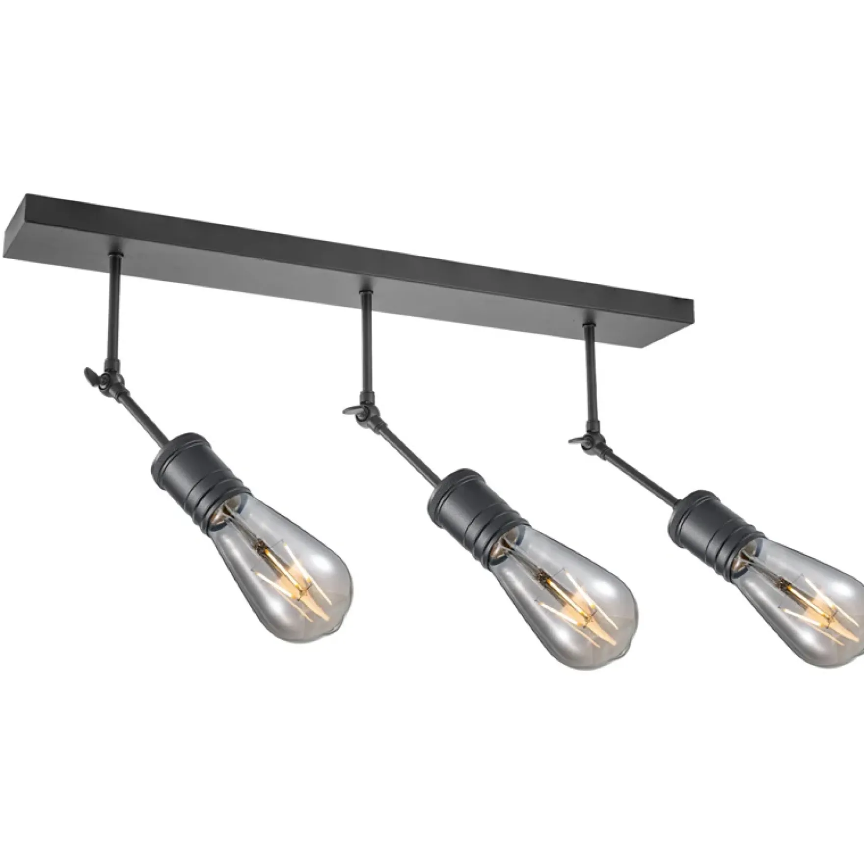 Senja 3-lys taklampe sort