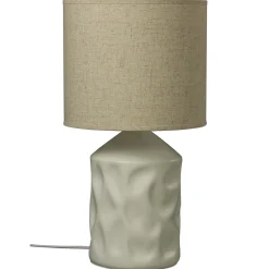 Seramix bordlampe naturhvit/beige