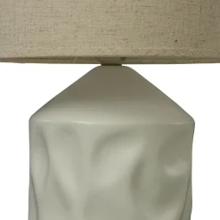 Seramix bordlampe naturhvit/beige