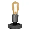 Sigill bordlampe tinn/grå