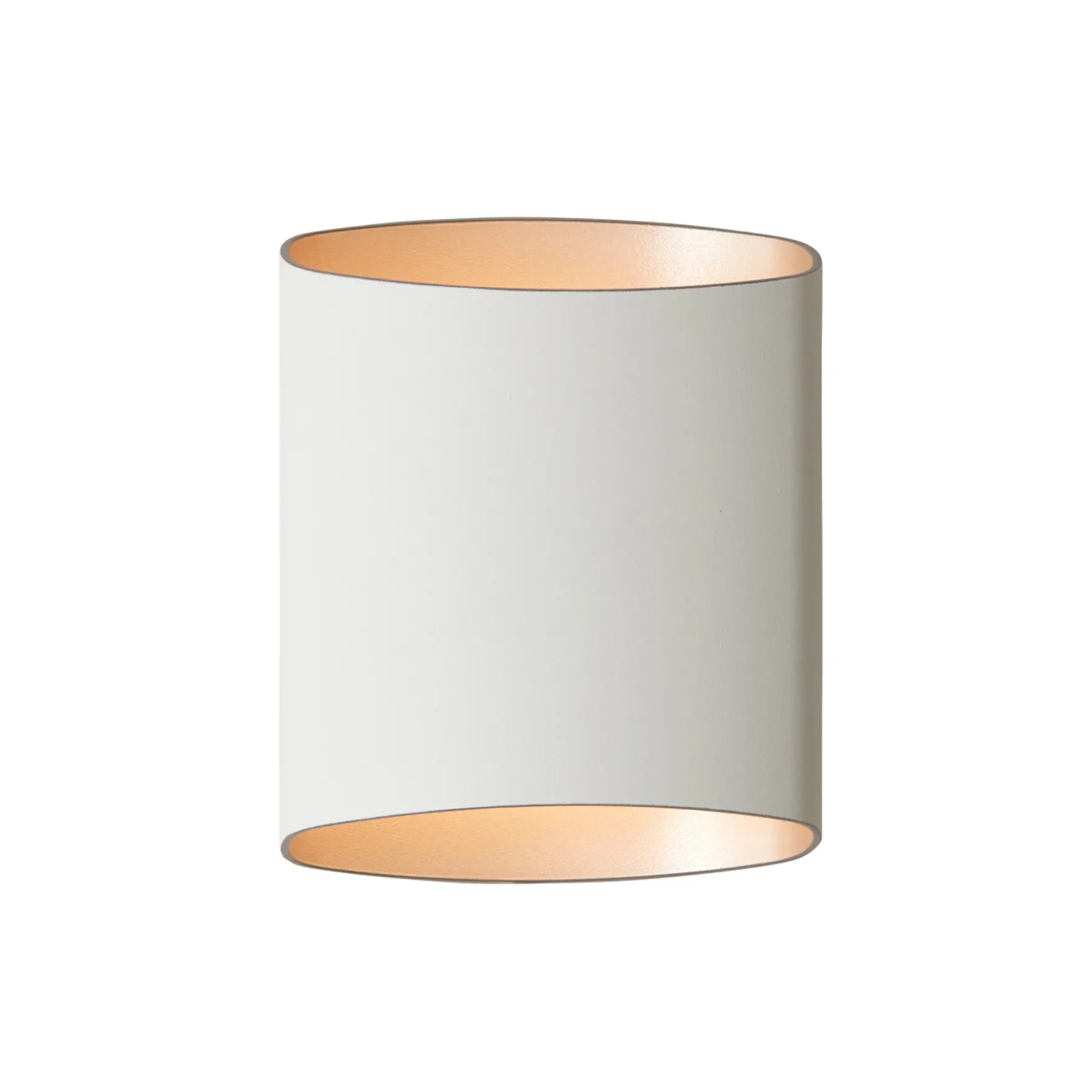 Sinne vegglampe hvit/messing