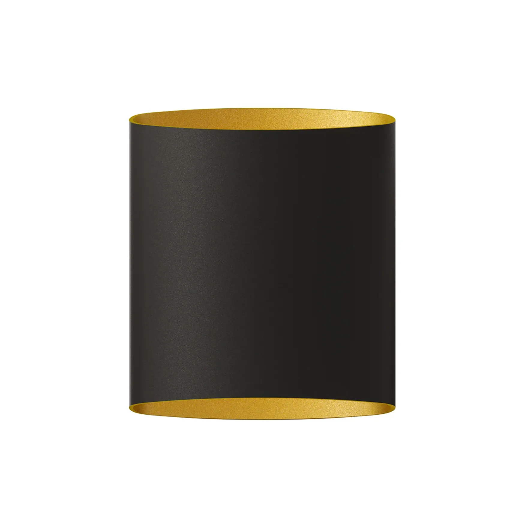 Sinne vegglampe sort/messing