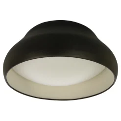 Sinus LED plafond m/fjernkontroll sort