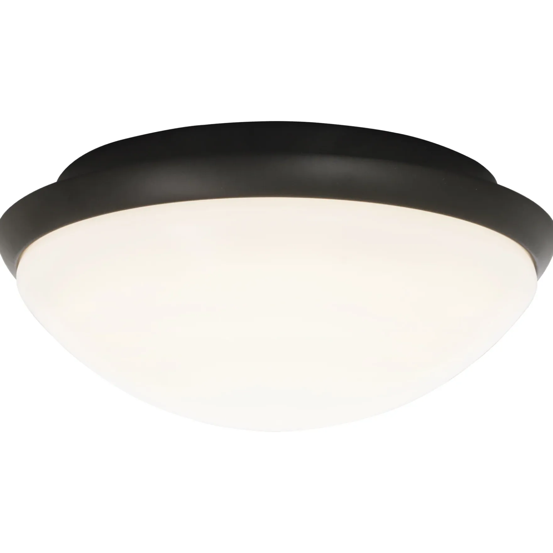 Siracusa LED plafond IP44 sort