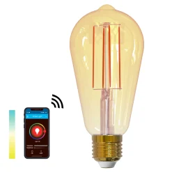 SMART LIGHT WIFI CCT E27 edison amber