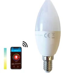 SMART LIGHT WIFI CCT E14 mignon opal