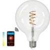 SMART LIGHT WIFI CCT globe klar Ø125mm