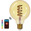 SMART LIGHT WIFI RGB globe amber Ø95mm