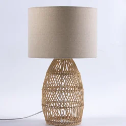 Sofie bordlampe natur/beige