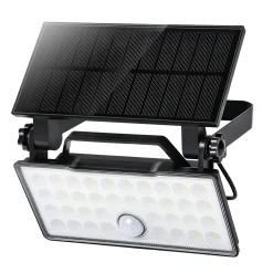 Solar bærbar vegglampe oppladbar IP65