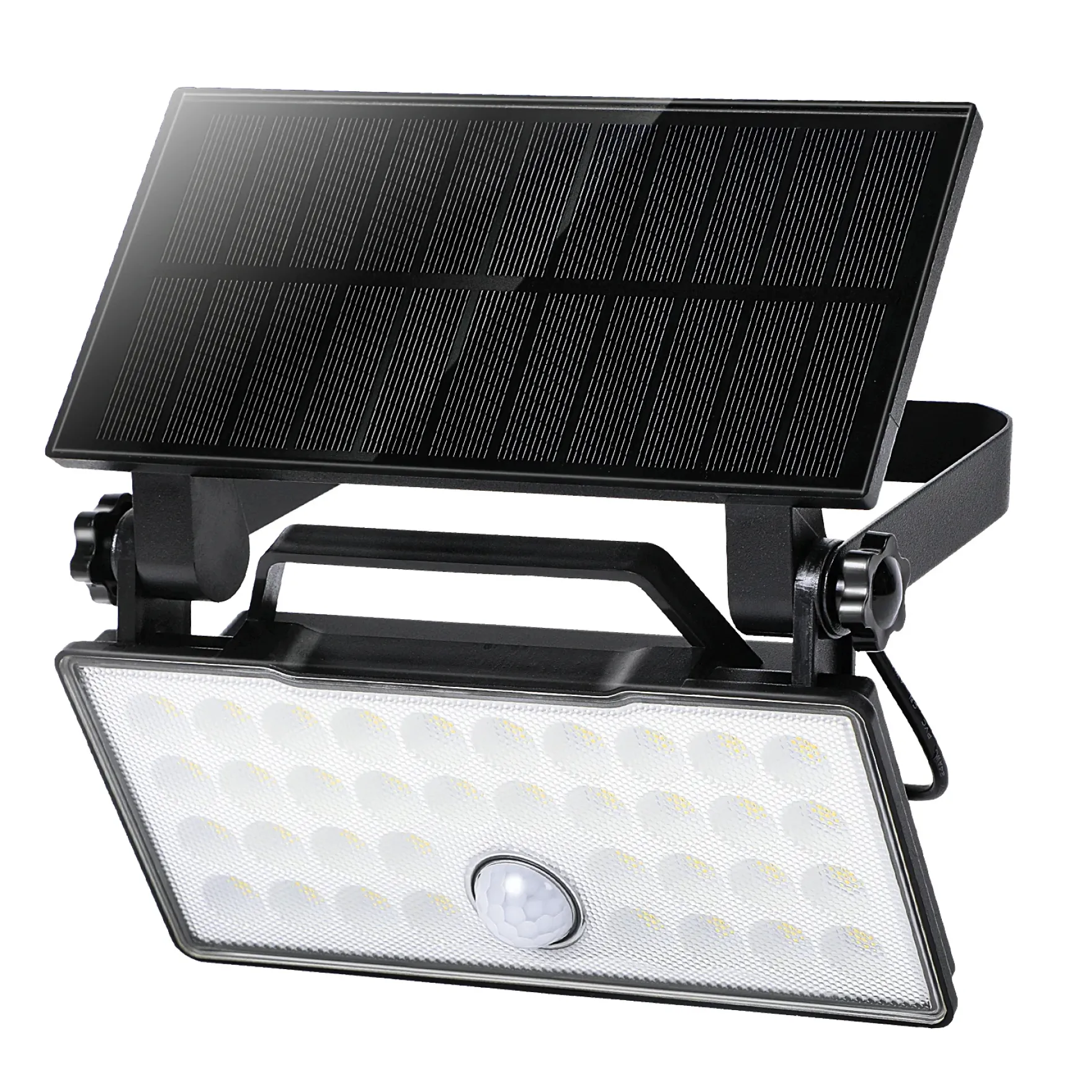 Solar bærbar vegglampe oppladbar IP65