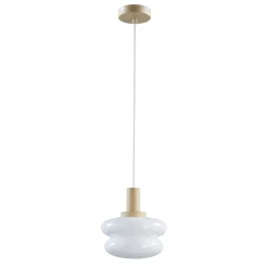 Soleia takpendel Ø35 hvit/beige