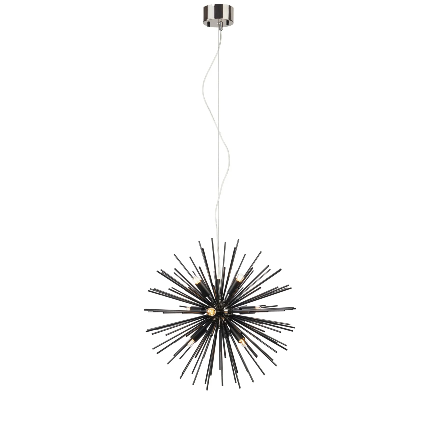 Soleil takpendel Ø56cm 9x20W sort