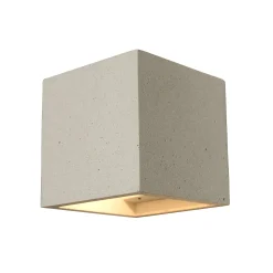Sorrenca vegglampe hvit betong