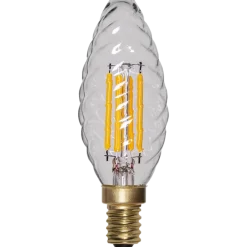 Star LED E14 mignons krystall klar 4.5W dimbar