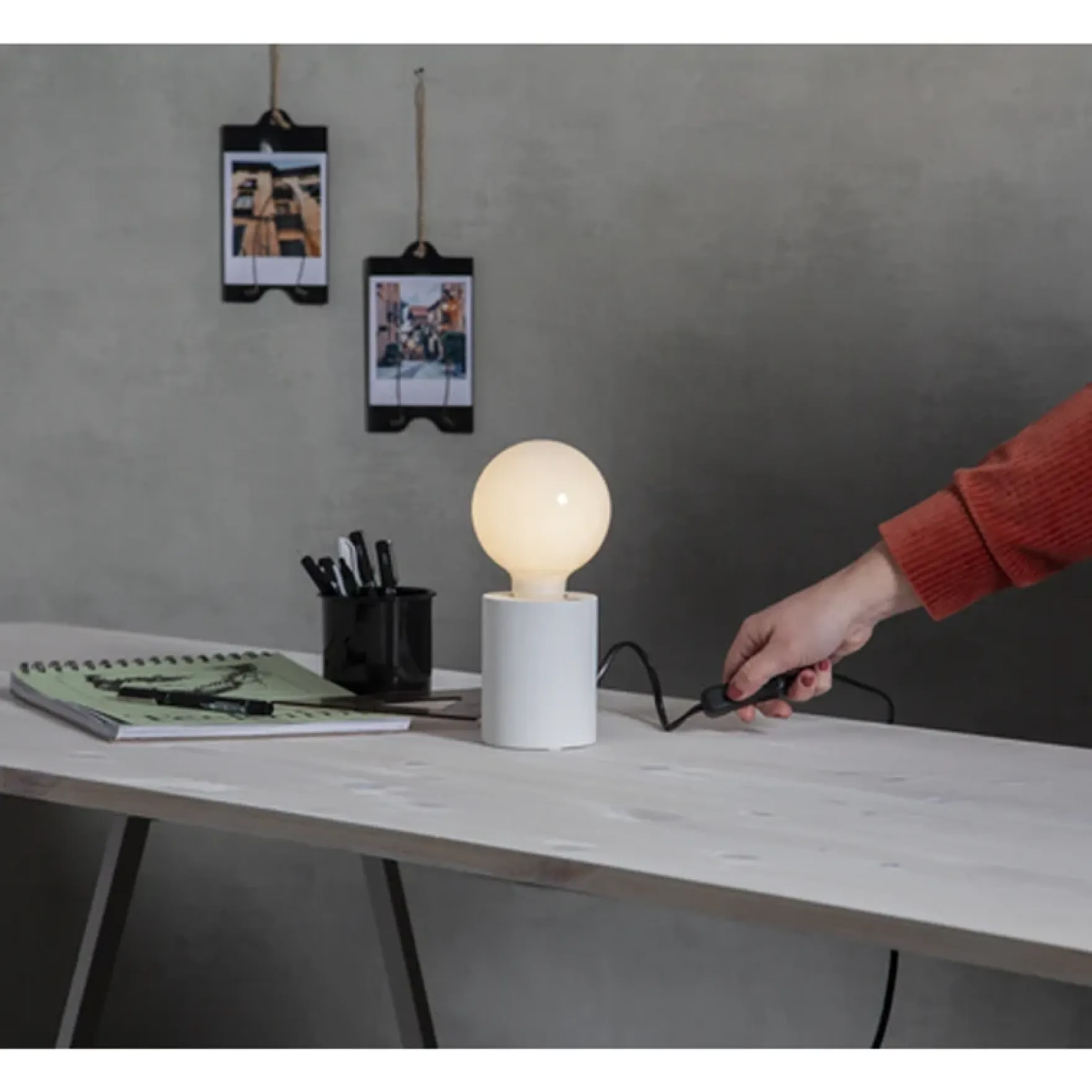 Star LED globe opal Ø95mm 7.5W 3-step dim