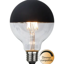 Star LED globe sort topp Ø95mm 2.8W dimbar