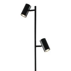 Stockholm 2-lys LED gulvspot sort