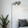 Swaby gulvlampe E27 bronse