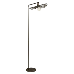 Swaby gulvlampe E27 bronse