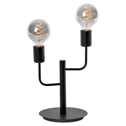 Tanum bordlampe E27 sort