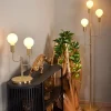 Tanum gulvlampe E27 messing