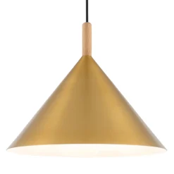 Terese takpendel messing/hvit
