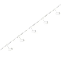 Titan 5-lys skinnepakke m/ 2m skinne hvit
