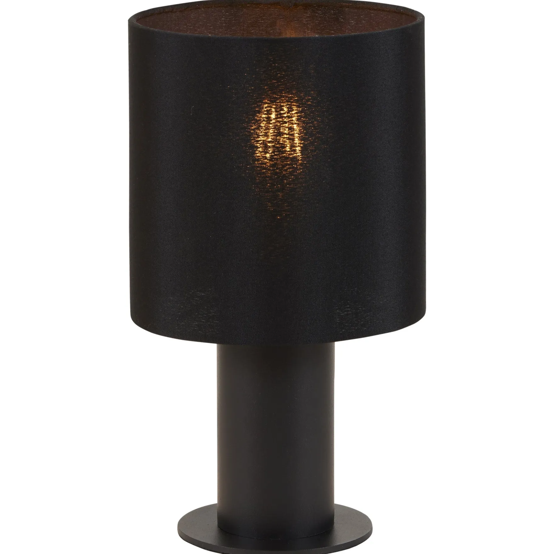 Torino bordlampe sort
