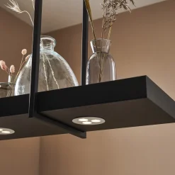 Tray LED takpendel sort