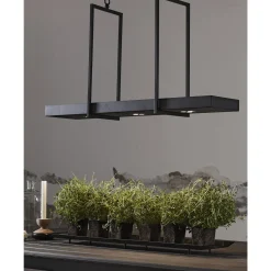 Tray LED takpendel sort