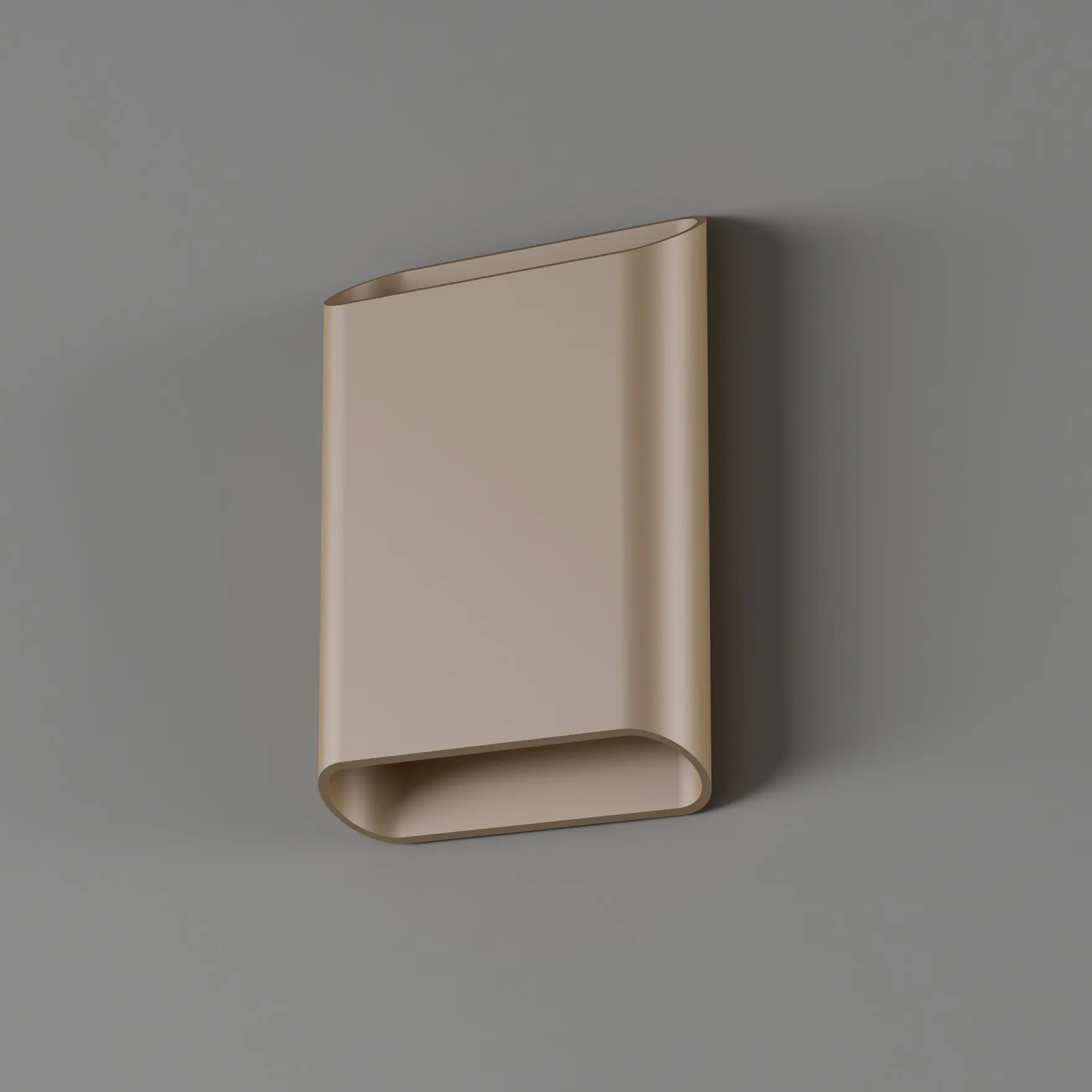 Trem K2 vegglampe cappucino IP65