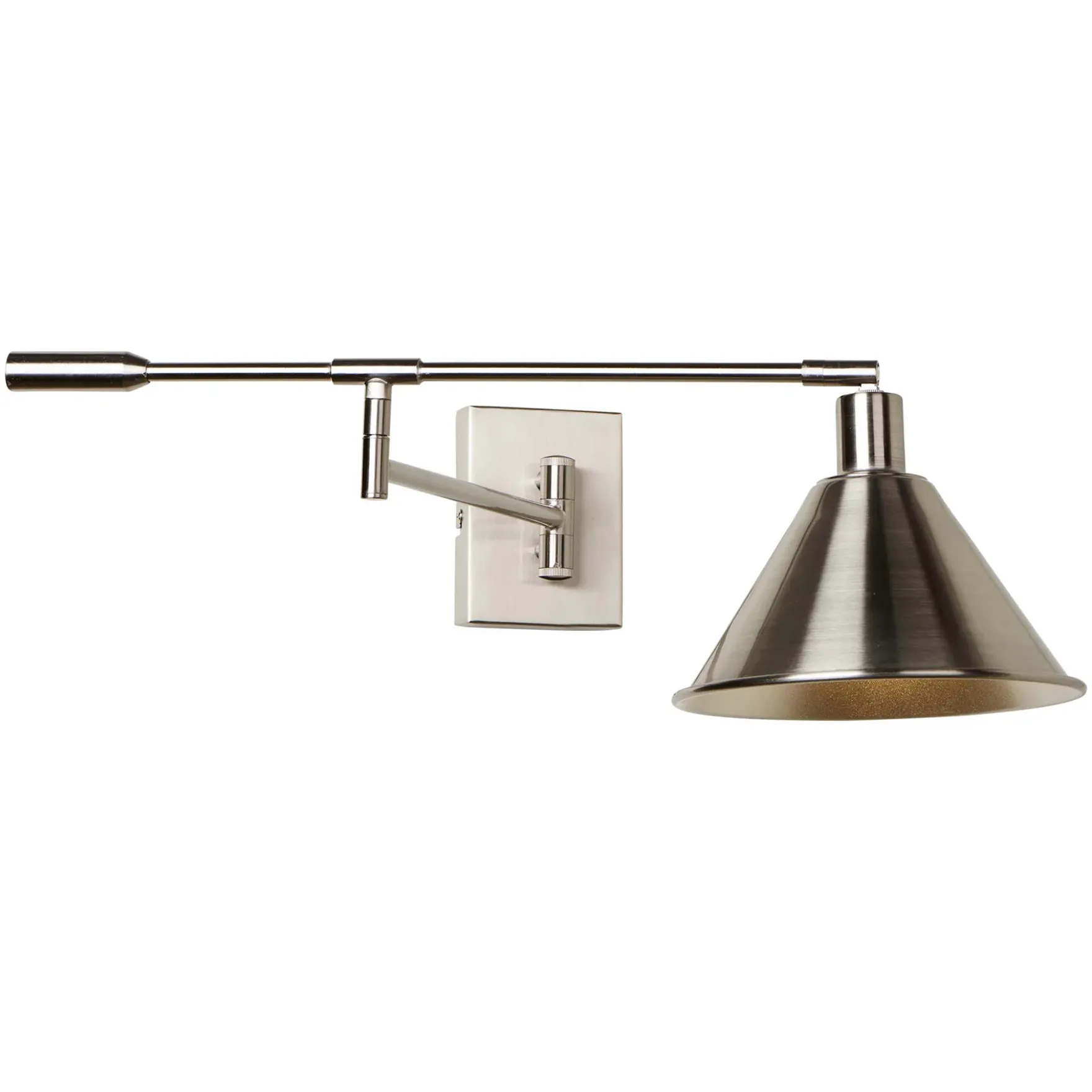 Tripoli vegglampe stål