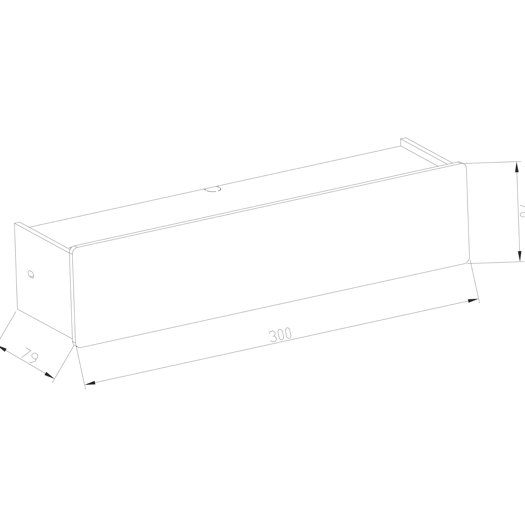 Valentina vegglampe oak dimbar