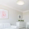 Venus takplafond Ø30cm hvit