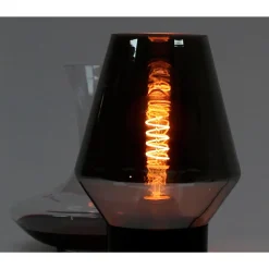 Verelli bordlampe sort/sotet