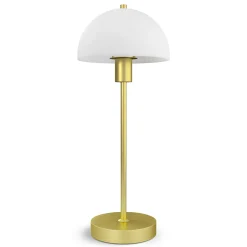 Vienda bordlampe messing/opal