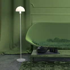 Vienda gulvlampe hvit/opal