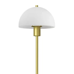 Vienda gulvlampe messing/opal